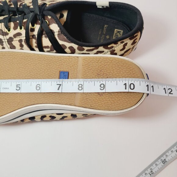 Kate Spade New York x Keds Leopard Print Sneakers | Size 10 - Picture 12 of 16